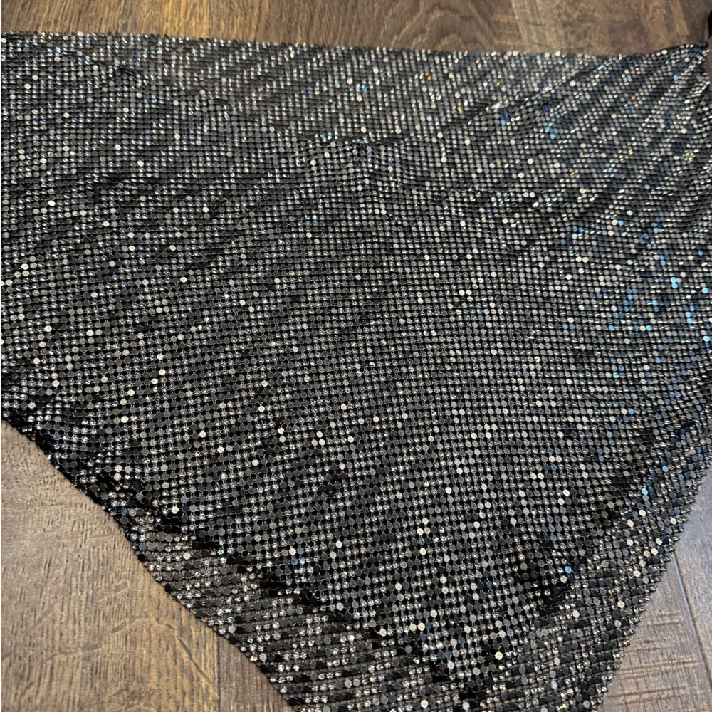 Steve Madden Rhinestone Janet Halter‎ Top - Picture 3 of 5